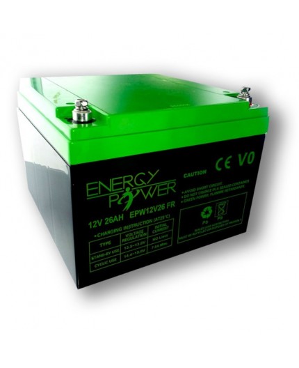 Batterie Étanche au Plomb 12 V / 24 Ah EPW12V26AH