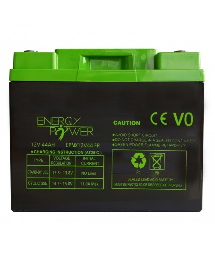 Batterie Étanche au Plomb 12 V / 44 Ah EPW12V44AH