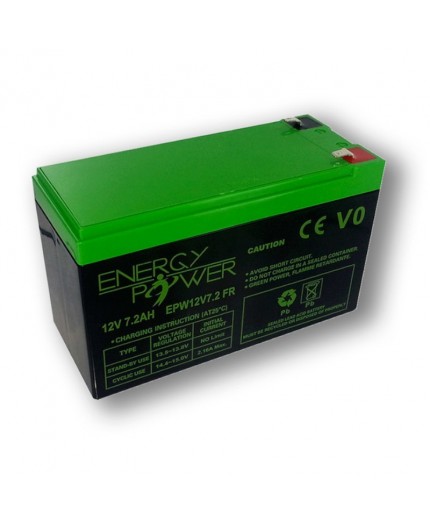 Batterie Étanche au Plomb 12 V / 7,2 Ah EPW12V7,2AH