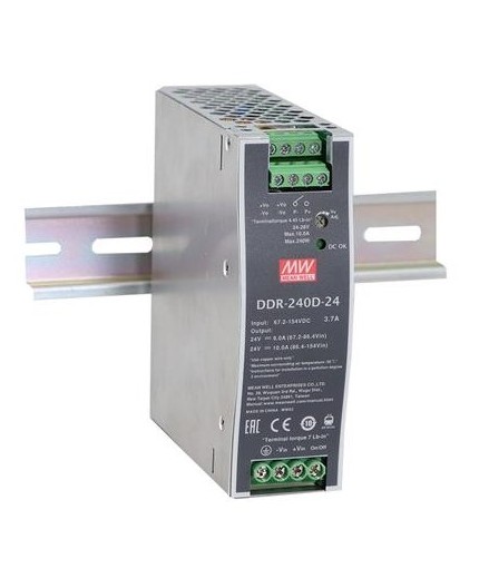 Convertisseur DC/DC 24V / 10A | MEAN WELL