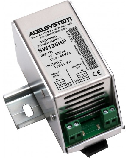 Convertisseur AC-DC / DC rail DIN 12V - 5A